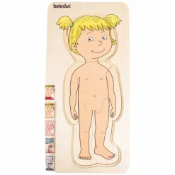 Houten Lagenpuzzel Meisje - 5 Lagen-Beleduc Discount