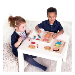 Houten Lagenpuzzel Meisje - 5 Lagen-Beleduc Discount