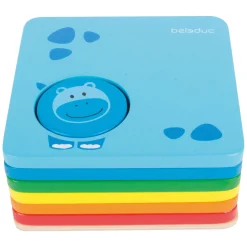 Houten Stapeltoren met Vormen-Beleduc Clearance