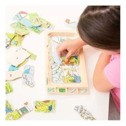 Beleduc Lagenpuzzel 4 Seizoenen Hot
