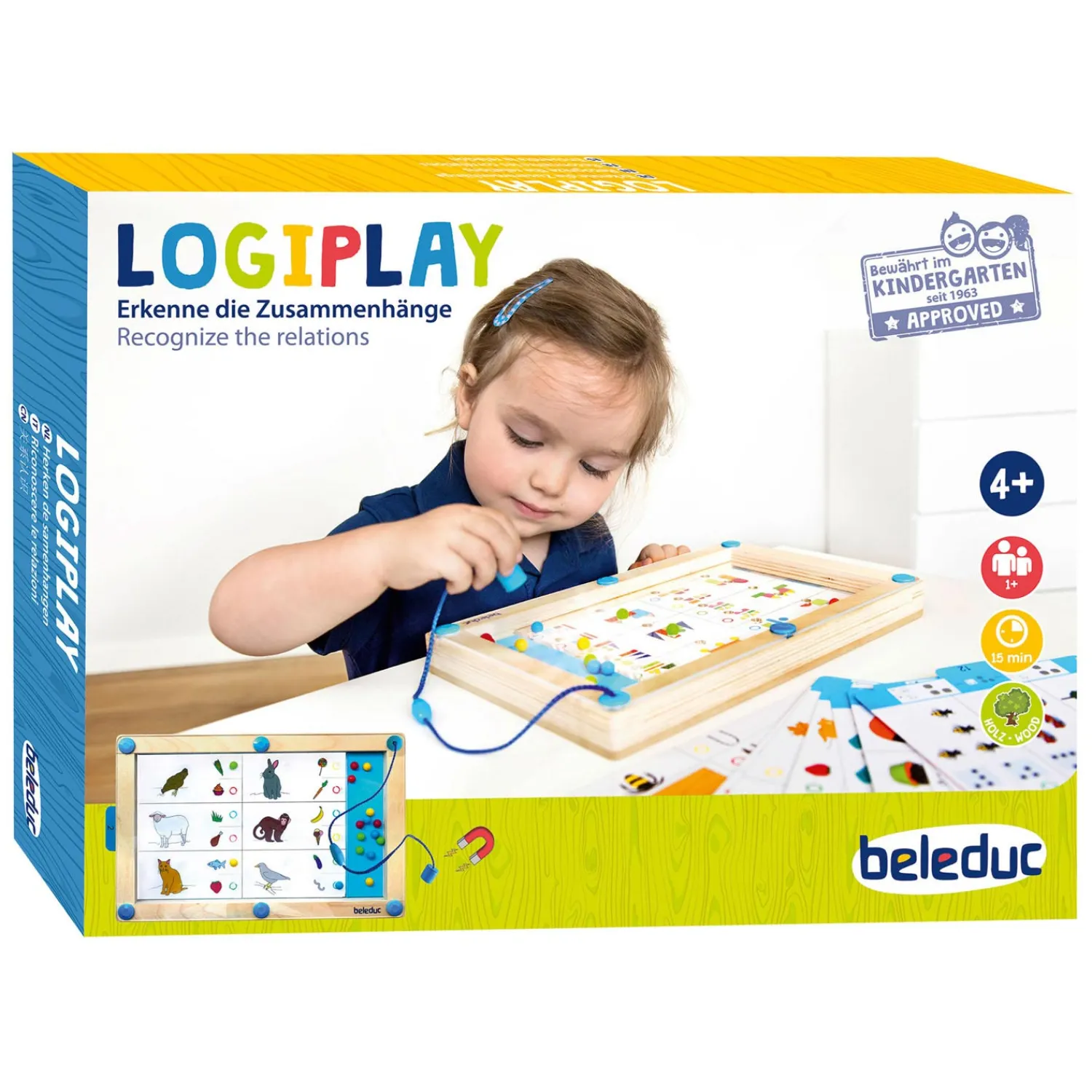 Beleduc LogiPlay Houten Magneetspel Sale