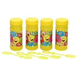 Bellenblaas Lachgezicht, 4x50ml-Duckiez Clearance