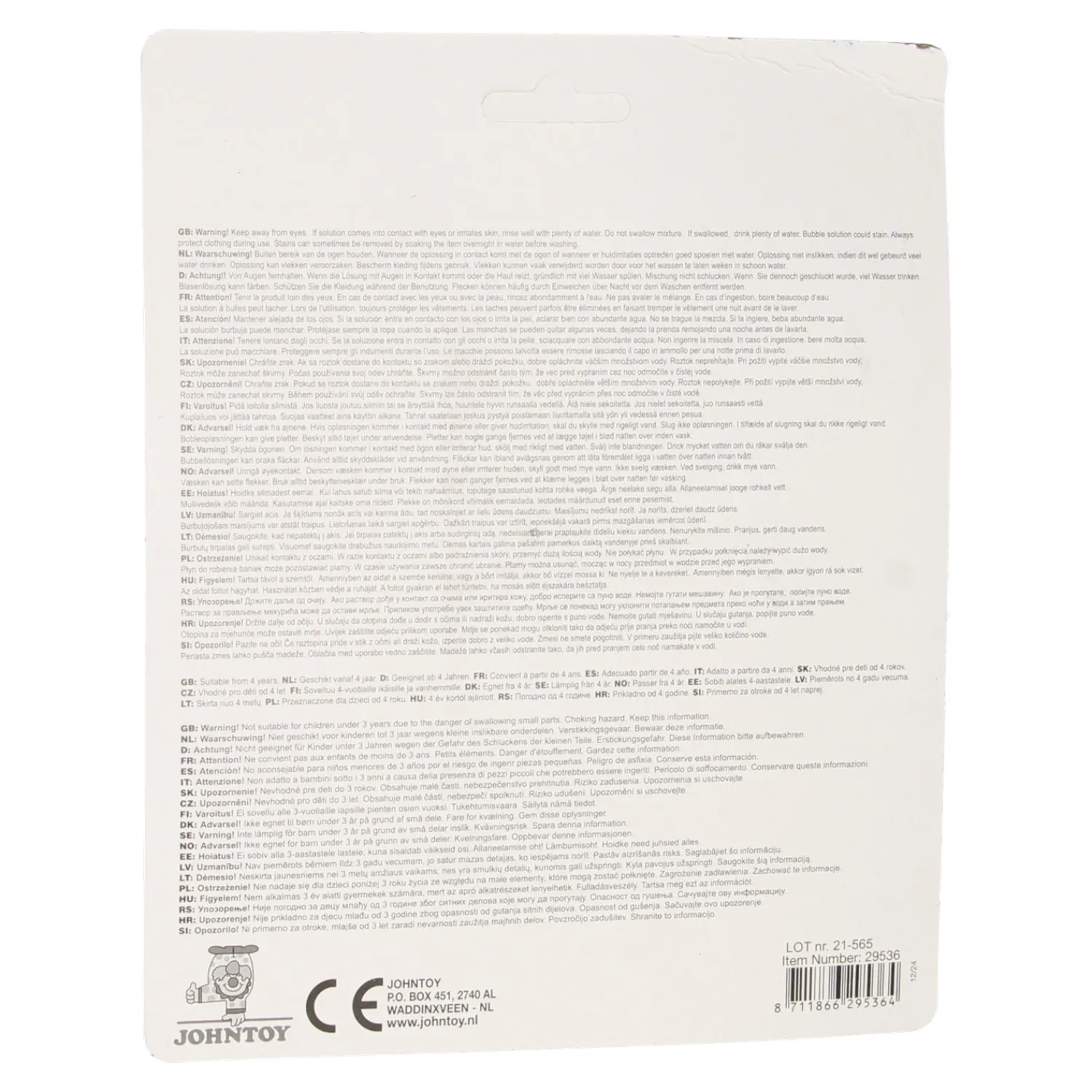 Bellenblaas Pistool>Johntoy Sale