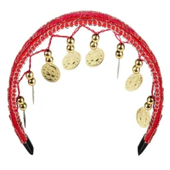 Belly Dance Set Rood, 3dlg.-Boland Sale