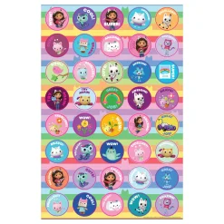 Beloningsstickers Gabby's Poppenhuis, 80dlg. Best