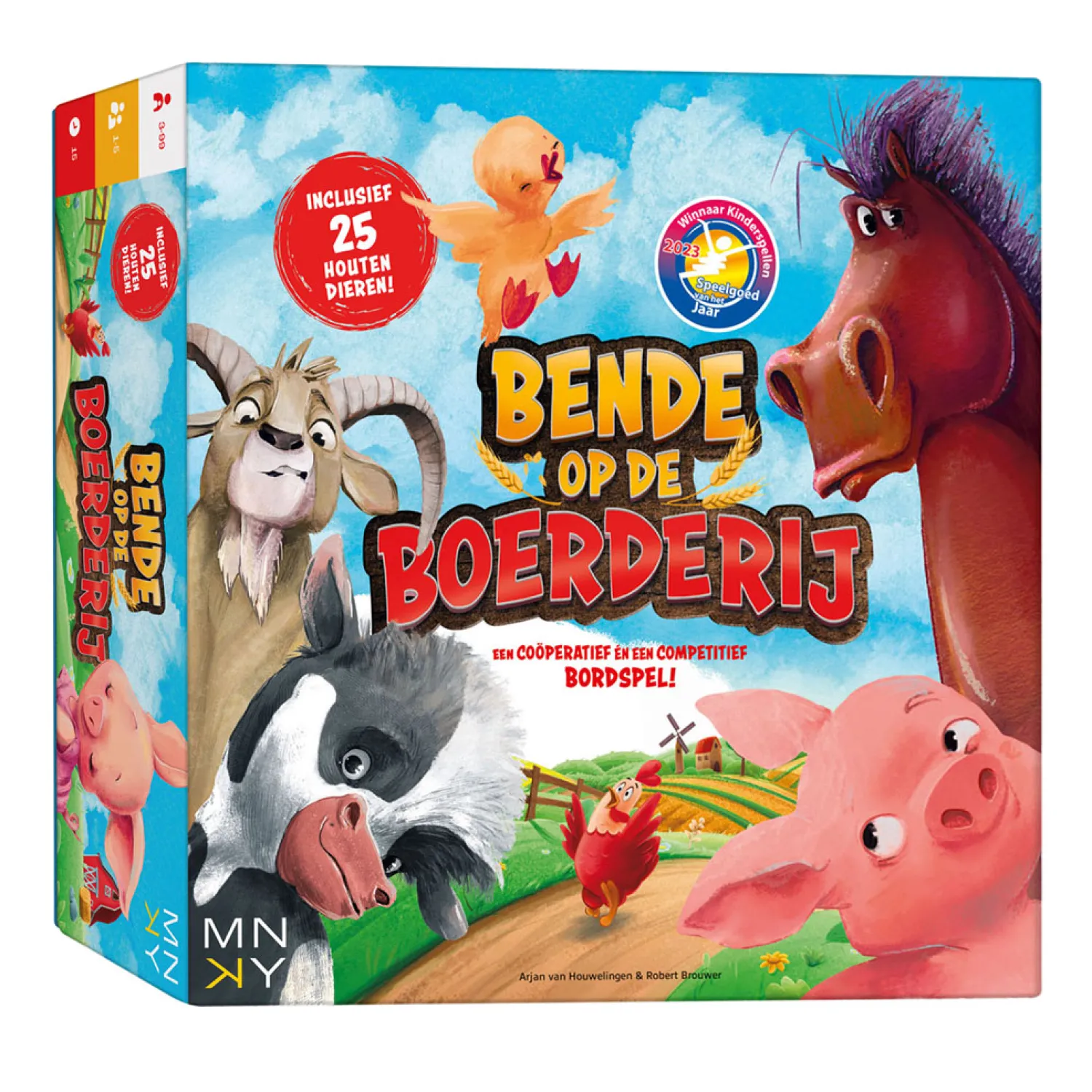 Rebo Publishers Bende op de Boerderij - Bordspel Online