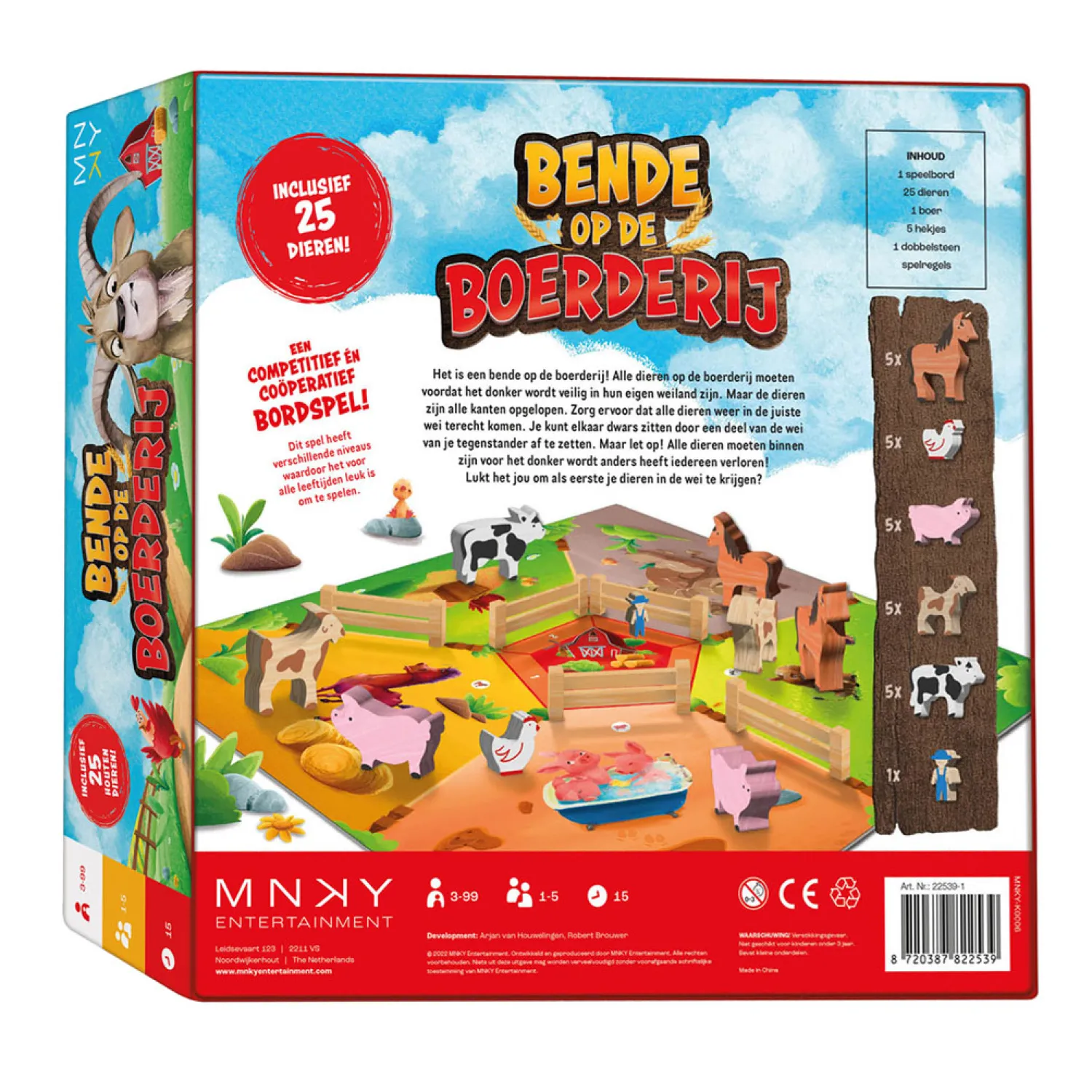 Rebo Publishers Bende op de Boerderij - Bordspel Online