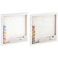Besties Canvas Schilderen op Nummer, 30x30cm Clearance