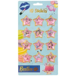 3D stickervel>Besties Outlet