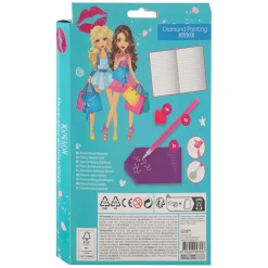 Diamond Painting Notitieboek - Blauw>Besties Online