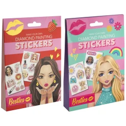 Besties Diamond Painting Stickers, 12dlg.-Creative craft group New