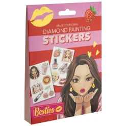 Besties Diamond Painting Stickers, 12dlg.-Creative craft group New
