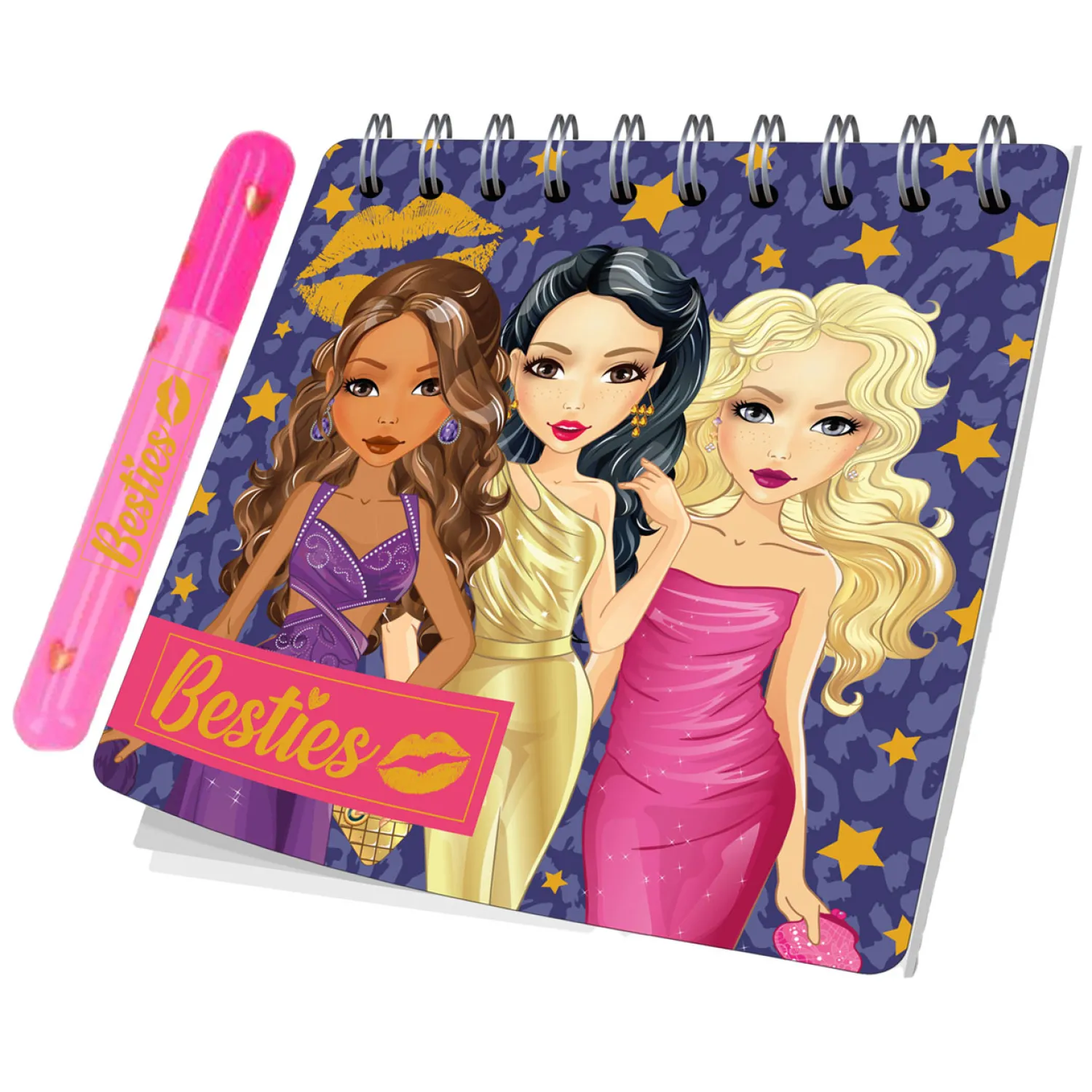 Mini Notitieboek met Pen-Besties New
