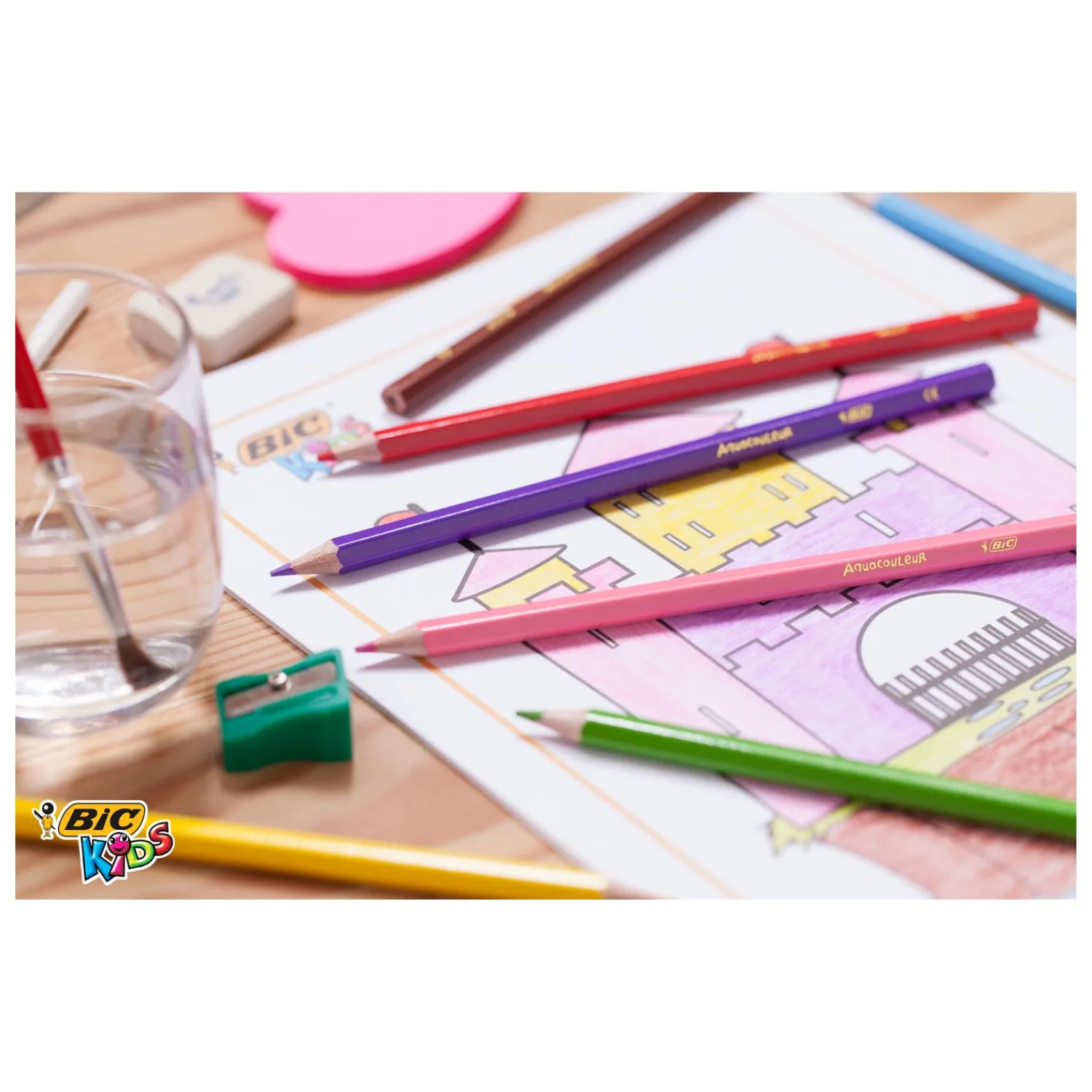 Kids Aquacouleur, 24st.>BIC Discount