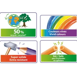 Kids ECOlutions Evolution Kleurpotloden, 60st.><noscript><img width=
