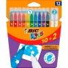 Kids Kleuren & Uitwissen, 10 + 2 gratis>BIC New