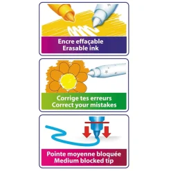 Kids Kleuren & Uitwissen, 10 + 2 gratis><noscript><img width=