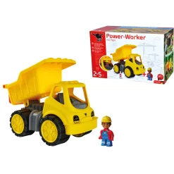 Big Power Worker Midi Kiepwagen met Figuur Hot
