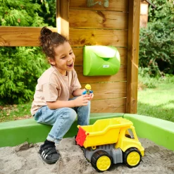 Big Power Worker Midi Kiepwagen met Figuur Hot