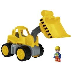 Power Worker Midi Wiellader Shovel met Figuur-Big Hot