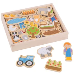 Boerderij Magneten, 35dlg.-Bigjigs