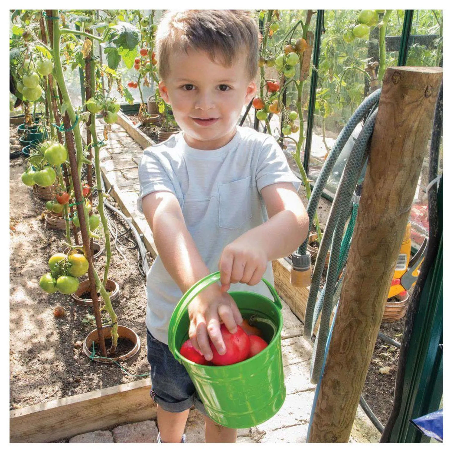 Groene Metalen Emmer>Bigjigs Sale