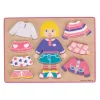 Houten Aankleedpuzzel Meisje, 10st.>Bigjigs New