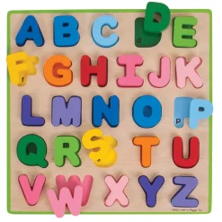 Houten Alfabet Puzzel, 26st.>Bigjigs Best