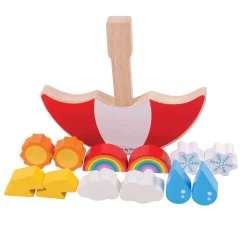 Houten Balansspel Weer-Bigjigs Discount