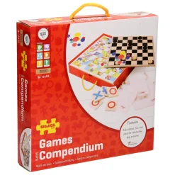 Houten Bordspellen, 4in1-Bigjigs