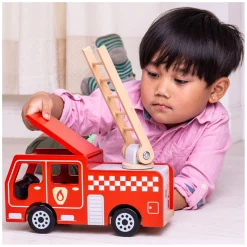 Houten Brandweerwagen><noscript><img width=