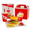 Houten Burger- en Frietset, 48dlg.>Bigjigs Discount