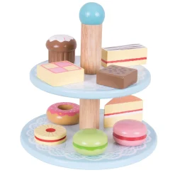 Houten Etagere met Taartjes>Bigjigs Sale