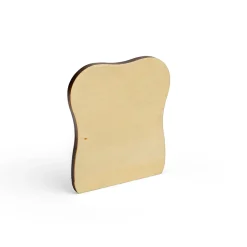 Houten Geroosterd Brood, per stuk-Bigjigs Best