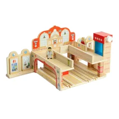 Bigjigs Houten Grand Central Station Speelset Discount