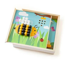 Houten Insteekmozaiek Spel Tuin>Bigjigs New