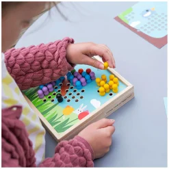 Houten Insteekmozaiek Spel Tuin><noscript><img width=