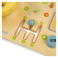 Houten Jungle Activiteitenbord-Bigjigs