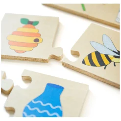 Bigjigs Houten Legpuzzel Dingen Die Samengaan, 32st. Outlet