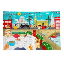 Houten Londen Stad Vloerpuzzel, 48st.>Bigjigs Best