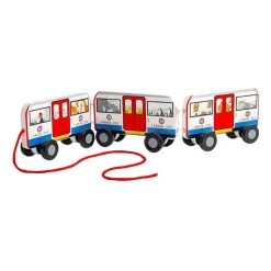 Houten Londen Trekbus>Bigjigs Online