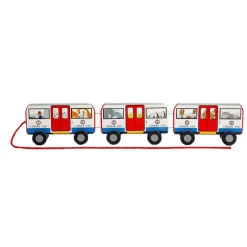 Houten Londen Trekbus>Bigjigs Online
