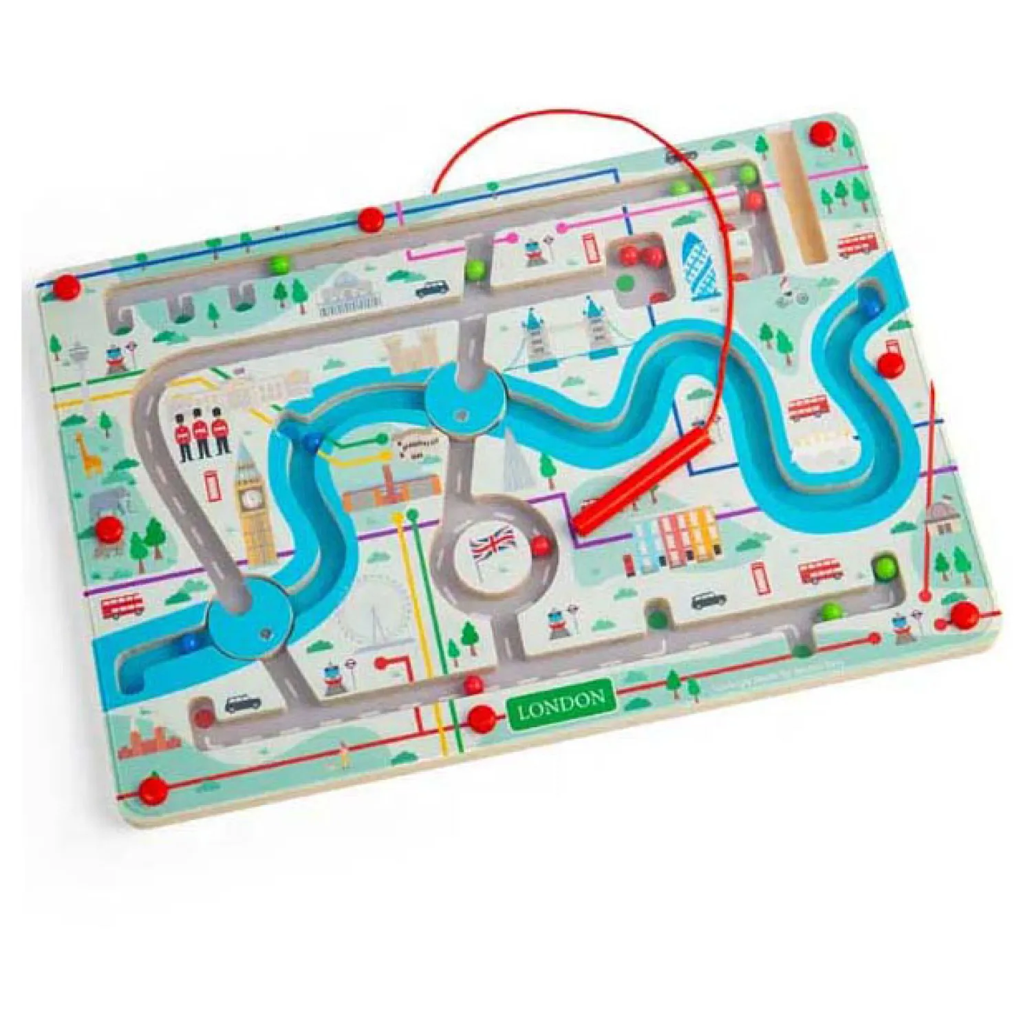 Houten Magnetische Londen Doolhof>Bigjigs Sale