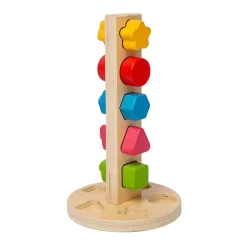 Houten Moeren- en Boutentoren, 11dlg.-Bigjigs Sale