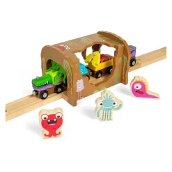 Bigjigs Houten Monster-tunnel Online