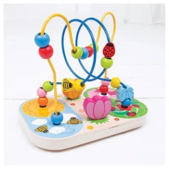 Houten Motoriekspiraal Flower>Bigjigs Outlet