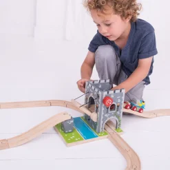 Houten Rails - Ophaalbrug><noscript><img width=