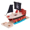 Houten Rails - Piratenschip>Bigjigs Discount