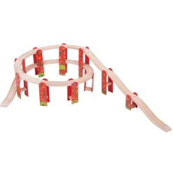 Houten Rails - Viaduct Uitbreidingsset, 27dlg.>Bigjigs Outlet