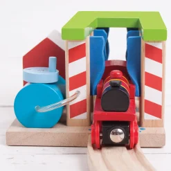 Houten Rails - Wasstraat voor Treinen><noscript><img width=